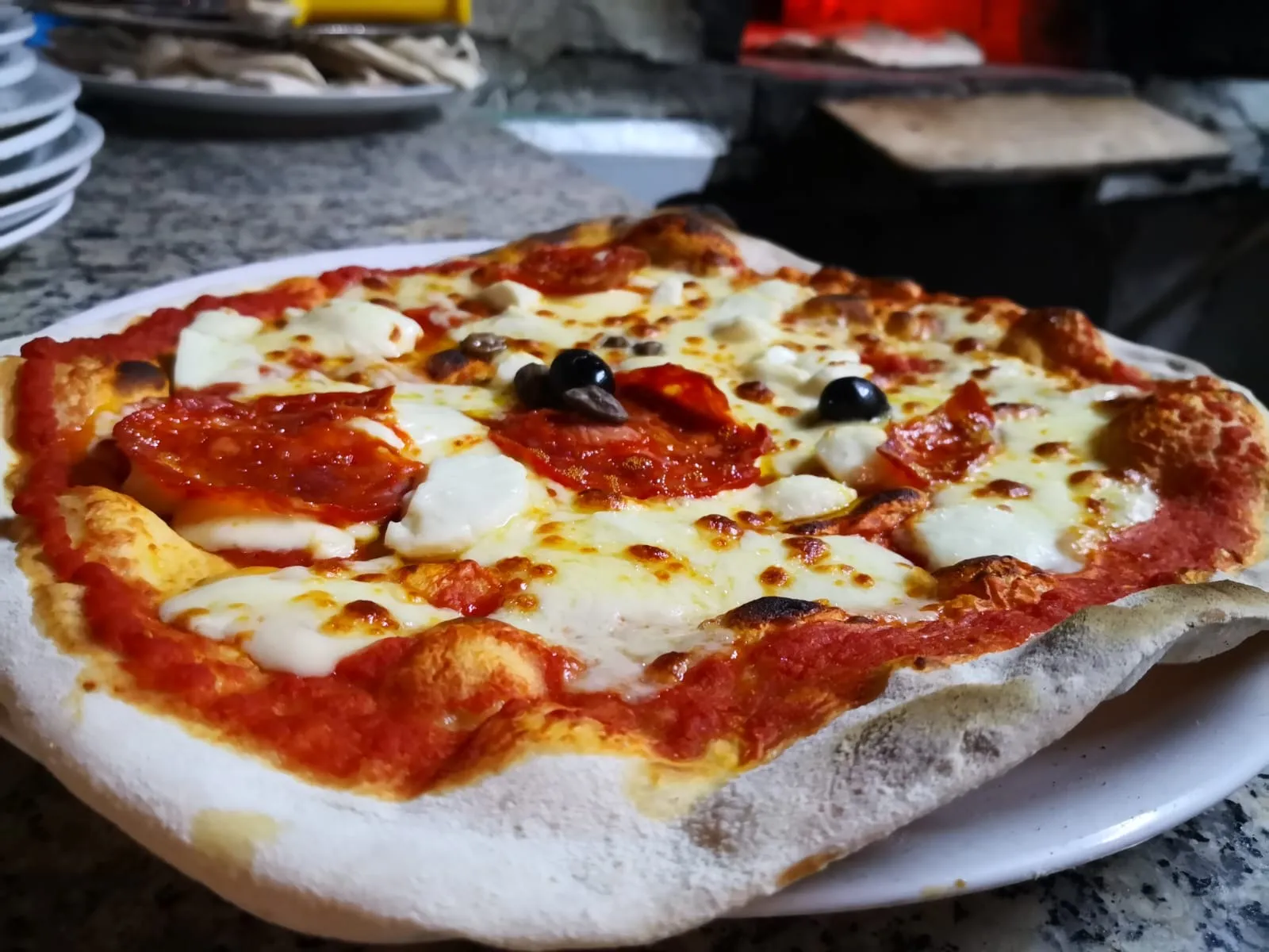 Pizza vulcão